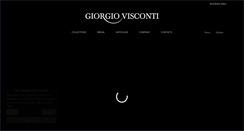 Desktop Screenshot of giorgiovisconti.it